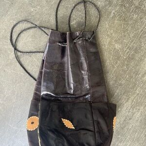 Elegant Brown Leather Women's Bag